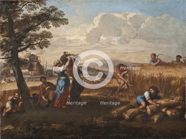 Landscape with Harvesting.