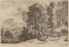 Landscape with Laundresses. Creator: Herman van Swanevelt