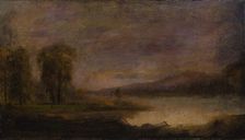 Landscape with Lake, 1864. Creator: Robert Seldon Duncanson