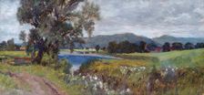Landscape with Lake, c1870s. Creator: George Reid