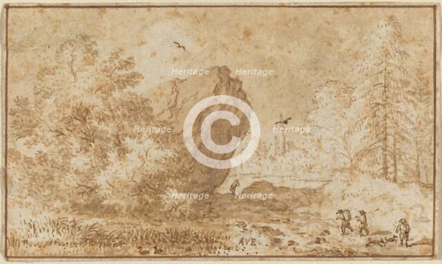 Landscape with Large Rock. Creator: Allart van Everdingen.