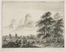 Landscape with Little Bridge, n.d. Creator: Gillis Neyts