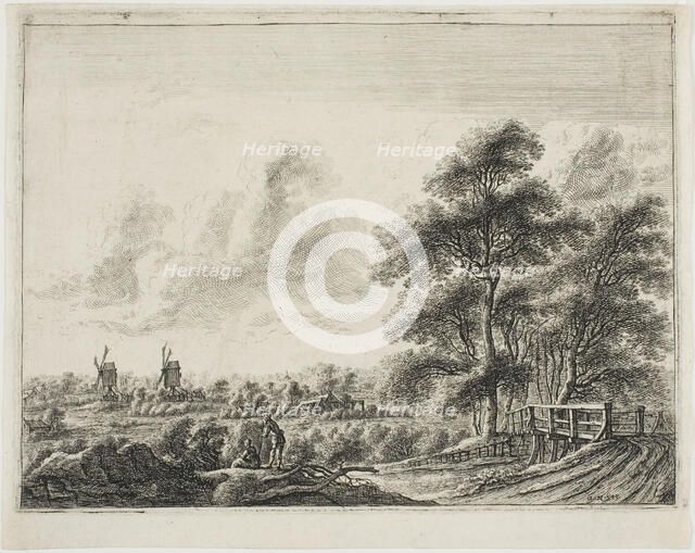 Landscape with Little Bridge, n.d. Creator: Gillis Neyts.