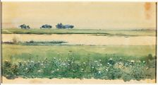 (Landscape with Marshes), 1898. Creator: De Lancey Gill