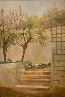Landscape with Small Stairs, between 1908-1912. Creator: Jacek Malczewski
