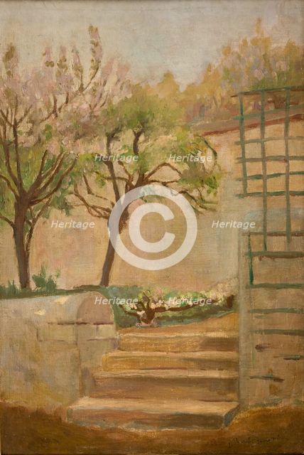 Landscape with Small Stairs, between 1908-1912. Creator: Jacek Malczewski.