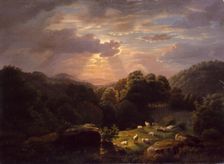 Landscape with Sheep, n.d. Creator: Robert Seldon Duncanson