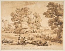 Landscape with Shepherd and Shepherdess, 1776. Creator: Richard Earlom