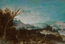 Landscape with Shepherds, 1st half of the 17th century. Creator: Francisco Collantes