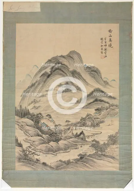 Landscape with Streams and Mountains, 1392-1910. Creator: Unknown.