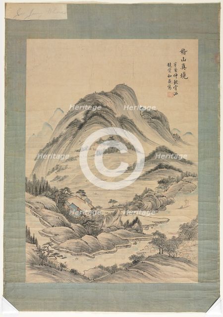 Landscape with Streams and Mountains, 1392-1910. Creator: Unknown.