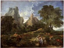 Landscape with Polyphemus 1649. Artist: Nicolas Poussin