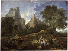 Landscape with Polyphemus 1649. Artist: Nicolas Poussin