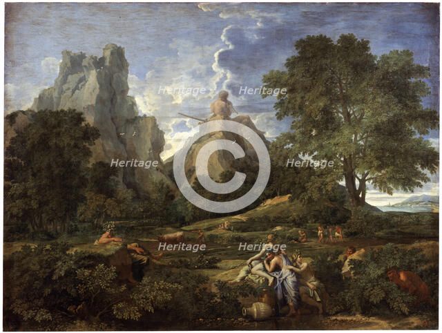 'Landscape with Polyphemus', 1649.  Artist: Nicolas Poussin