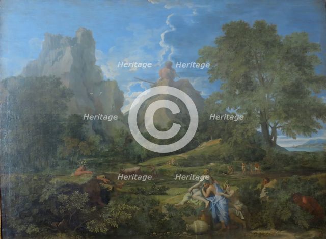 Landscape with Polyphemus, 1649. Creator: Nicolas Poussin.