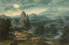 Landscape with Procne and Philomela, 2nd quarter 16th century. Creator: Anon