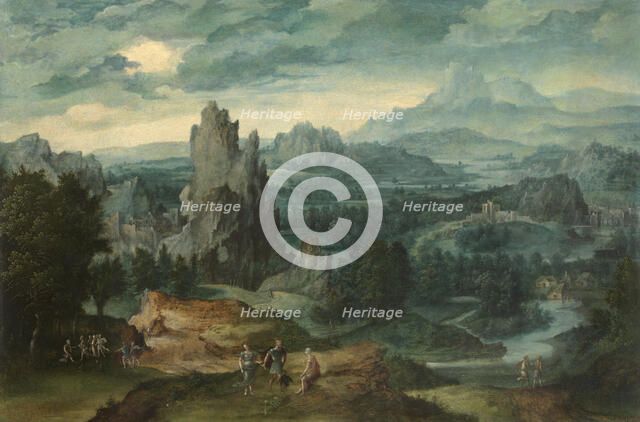 Landscape with Procne and Philomela, 2nd quarter 16th century. Creator: Anon.
