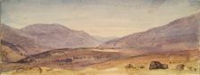 Landscape with Purple Hills in the Distance, c1840s. Creator: John Phillip