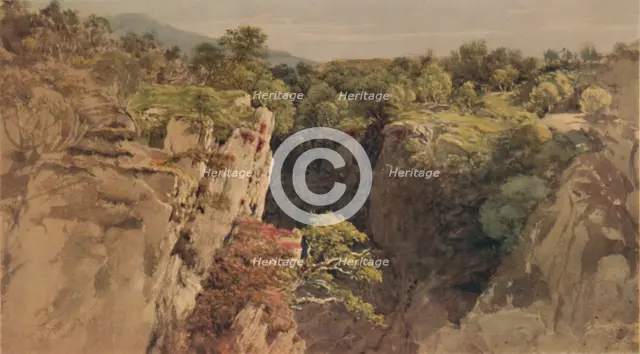 'Landscape with Rocks', 18th-19th century, (1935). Artist: John Glover.