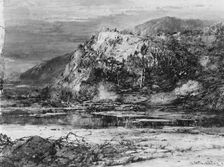 Landscape with Rocky Hills and Stream, 1890. Creator: William Louis Sonntag