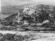 Landscape with Rocky Hills and Stream, 1890. Creator: William Louis Sonntag