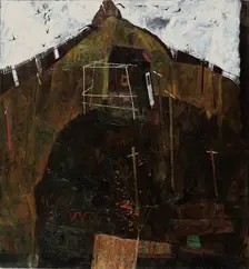 Landscape with Ravens, 1911. Artist: Schiele, Egon (1890–1918)