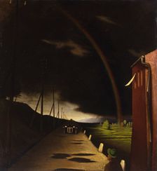 Landscape with Rainbow , 1930