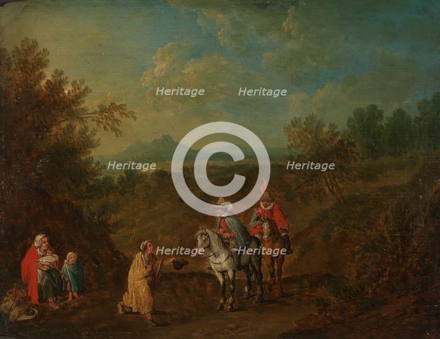 Landscape with Riders, Undated. Creator: Joos de Momper, the younger.