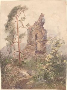 Landscape with Ruin, 1900-1902. Creator: Karel Vitezslav Masek