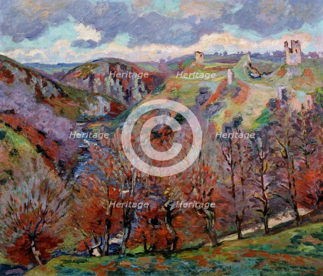 'Landscape with Ruins', 1897.  Artist: Armand Guillaumin 