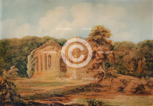 'Landscape with Ruins', 18th century, (1935). Artist: Thomas Girtin.