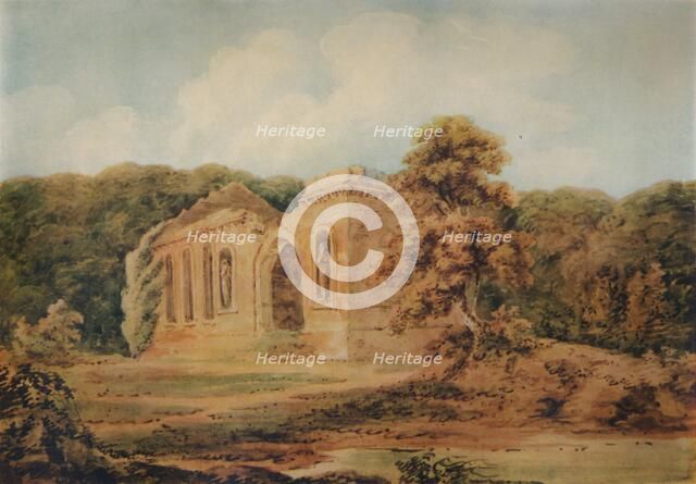 'Landscape with Ruins', 18th century, (1935). Artist: Thomas Girtin.