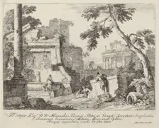Landscape with Ruins. Creator: Marco Ricci