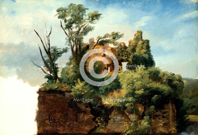 Landscape with Ruins, between c1782 and c1785. Creator: Pierre Henri de Valenciennes.