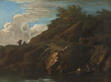 Landscape with Water. Creator: Manner of Salvator Rosa (1615-1673)
