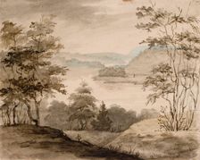 Landscape with Winding River. Creator: Robert Wilhelm Ekman