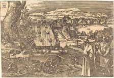 Landscape with the Cannon, 1518. Creator: Albrecht Durer