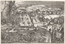 Landscape with the Cannon, 1518. Creator: Albrecht Dürer (German, 1471-1528)
