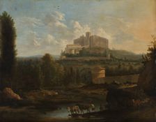 Landscape with the Castle of Francheville, c1669. Creator: Frederik de Moucheron