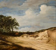 Landscape with the Dune, c1650. Creator: Guillam Dubois