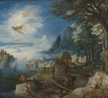 Landscape with the Fall of Icarus. Creator: Joos de Momper, the younger