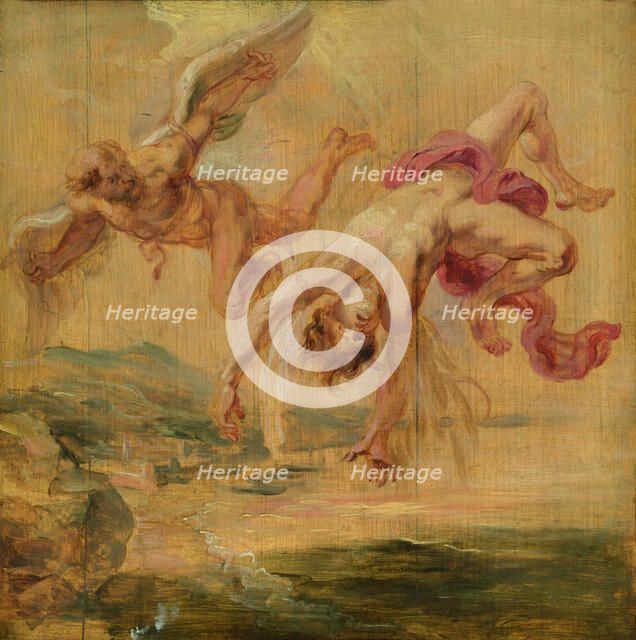 Landscape with the Fall of Icarus. Creator: Rubens, Pieter Paul (1577-1640).