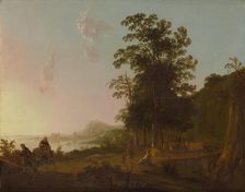 Landscape with the Flight into Egypt, ca. 1650. Creator: Aelbert Cuyp