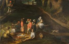 Landscape with the Holy Family, 1573