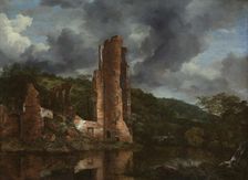Landscape with the Ruins of the Castle of Egmond, 1650/55. Creator: Jacob van Ruisdael