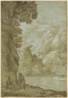 Landscape with the Temptation of Christ, n.d. Creator: Angeluccio