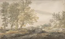 Landscape with Trees, 1635-91. Creator: Aelbert Cuyp