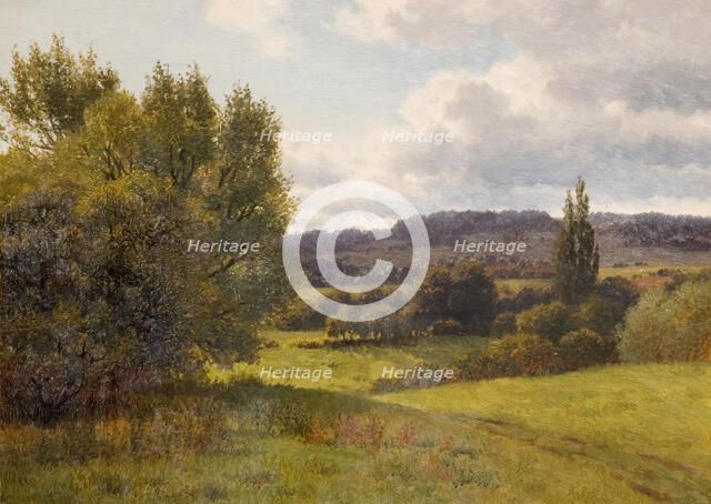 Landscape With Trees, 1931. Creator: Henry Cheadle.