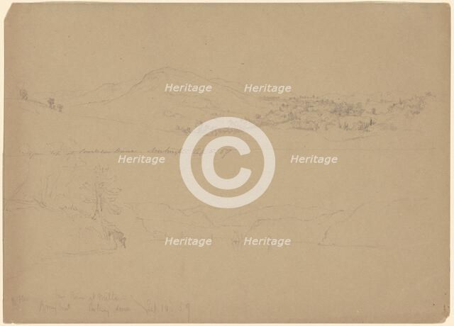 Landscapes, 1859. Creator: Daniel Huntington.