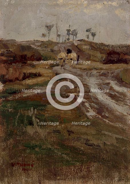 Landscapes, 1900. Creator: Verner Thome.